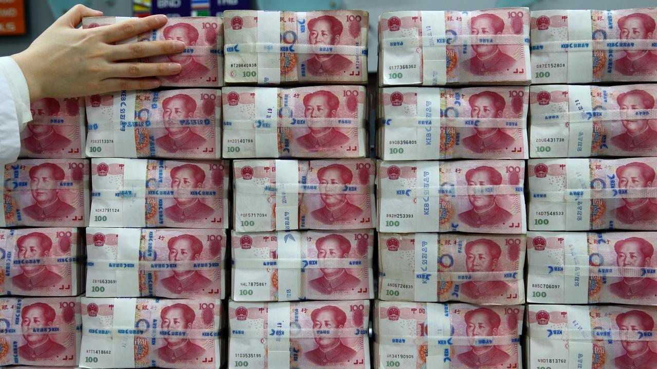 China’s central bank announced a cut to the amount of cash banks are required to hold in reserve for the first time this year, in a move designed to shore up an economy weakened by the pandemic. Picture: SeongJoon Cho/Bloomberg