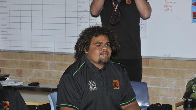 Orara High School student Tre Mercy said meeting the NRL players was “inspirational”