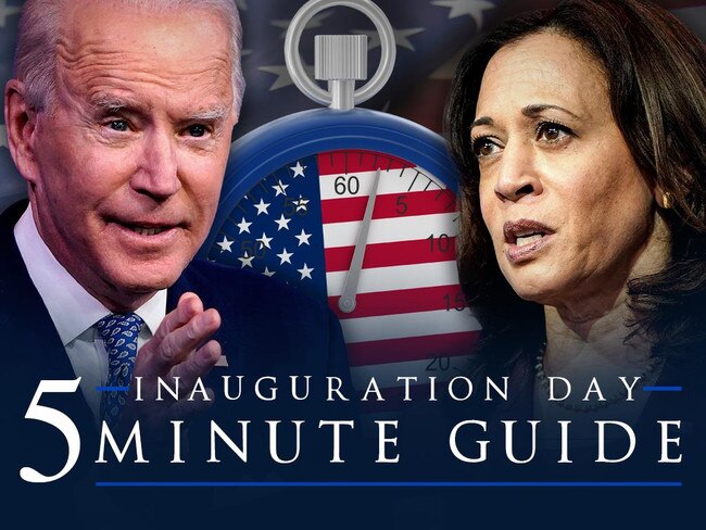 Joe Biden is set to be sworn in as the 46th US President.