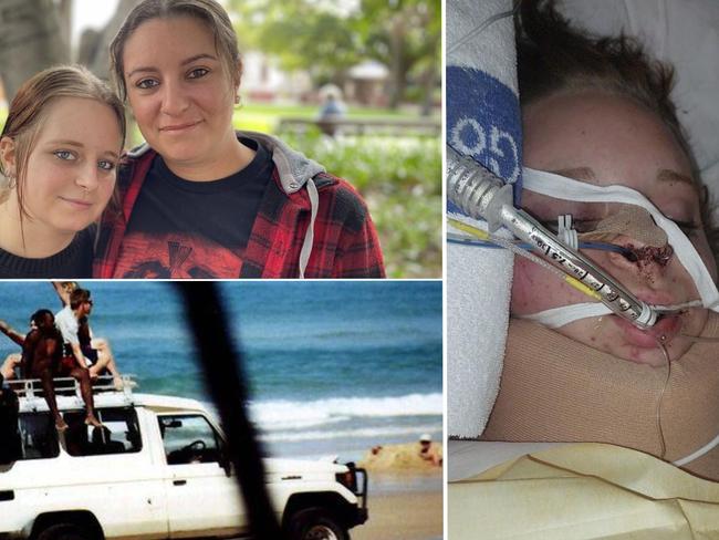 A 22-year-old Alexandra Hills man has been charged with offences related to the Kinkuna beach crash which caused critical injuries for Maryborough teenager Mia Selby.