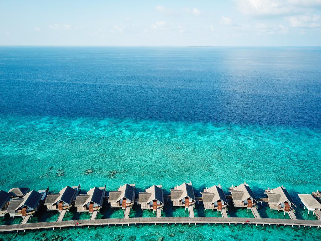 The Fairmont Maldives Sirru Fen Fushi resort. Picture: Fairmont