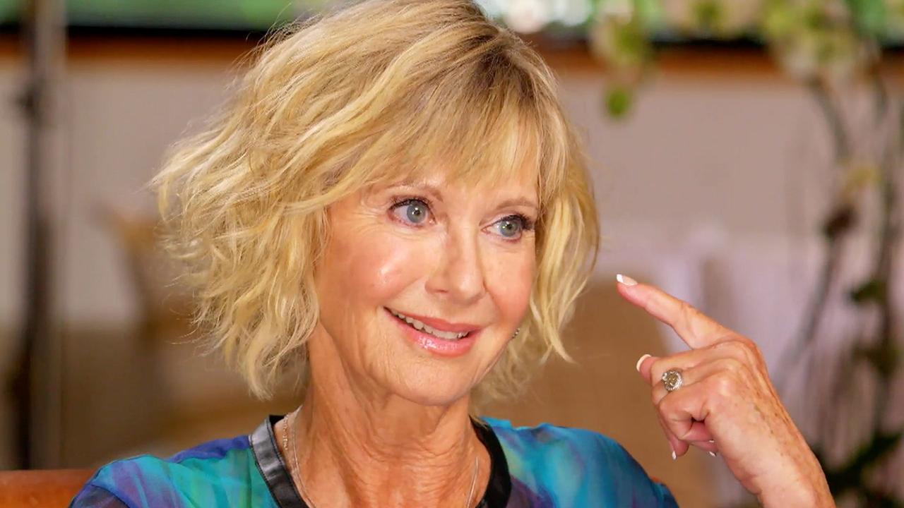 Olivia Newton-John said it was upsetting reading reports stating she was about to die