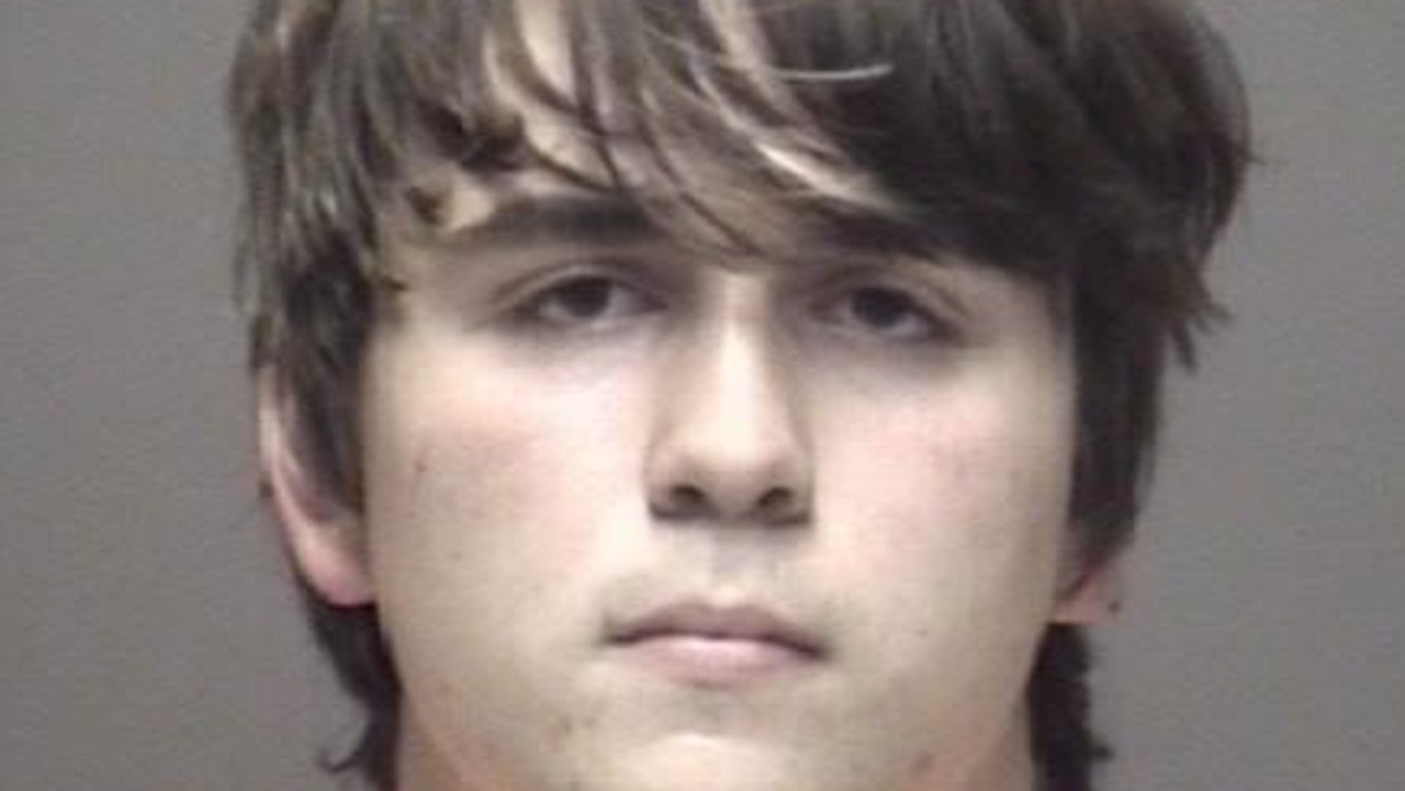 Dimitrios Pagourtzis, 17, has been charged with capital murder following the shooting at Santa Fe High School. Picture: Galveston County Sheriff's/MEGA