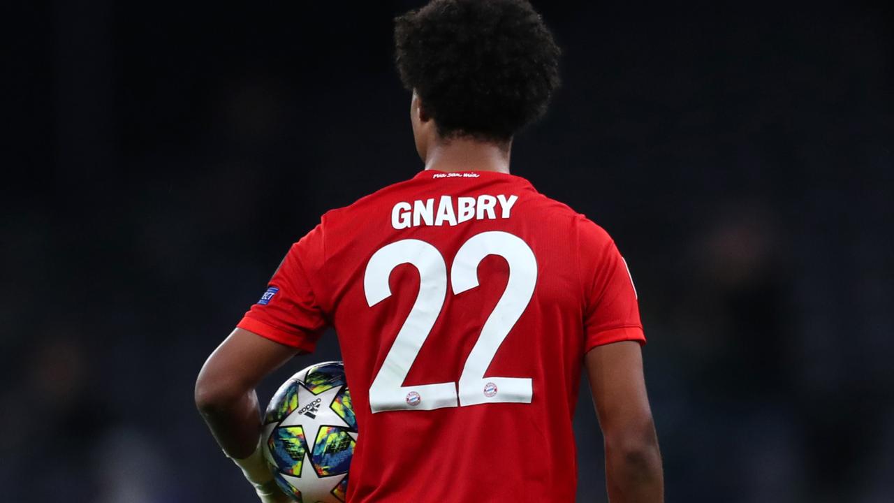 Serge Gnabry took home the match ball after his four goals.