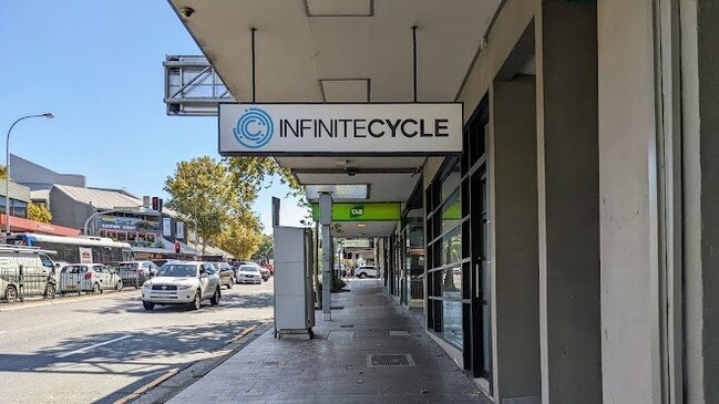 The Infinite Cycle studio at Neutral Bay.