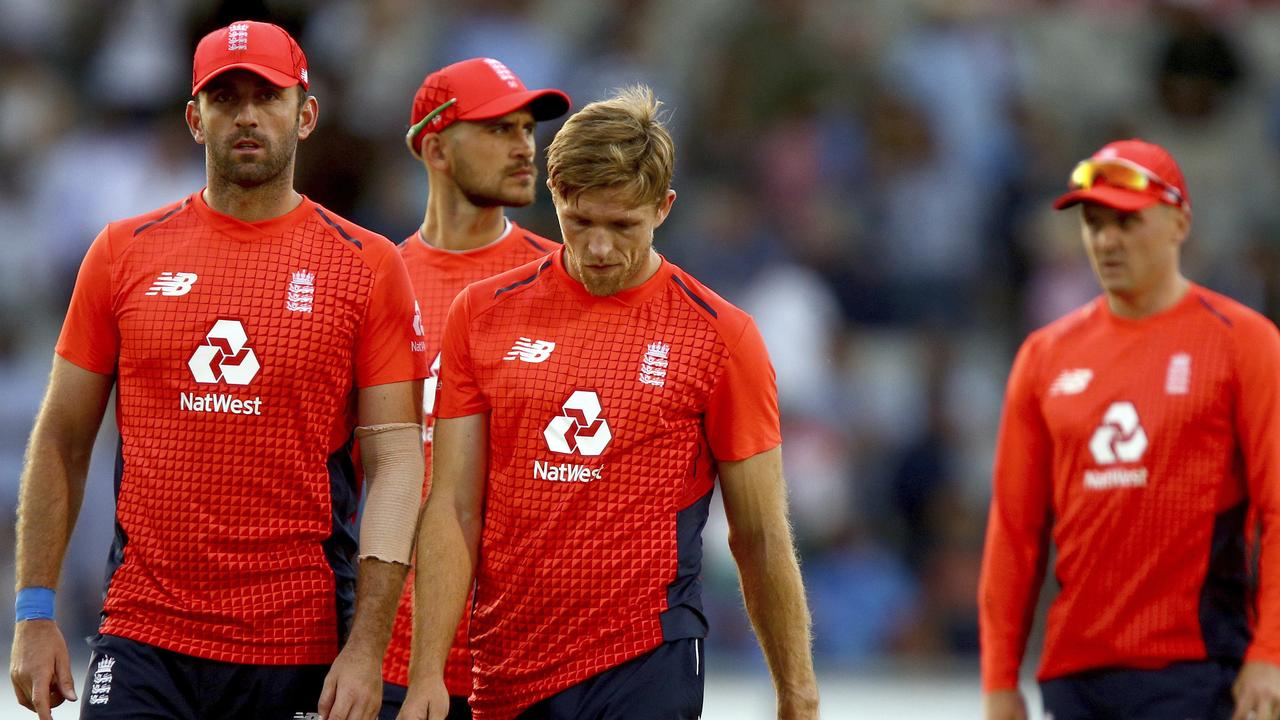 England lost the first Twenty20 by eight wickets with 10 balls to spare.
