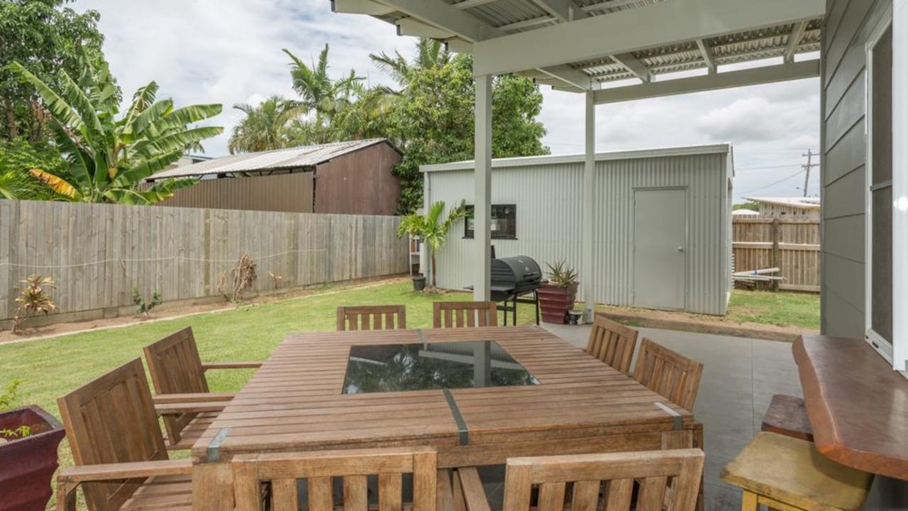 This house at 8 Jennifer Court, Bucasia, Mackay, is for sale.