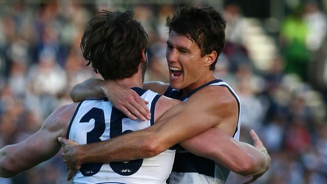 Andrew Mackie embodies the Geelong way. Picture: George Salpigtidis