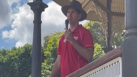 Bundaberg MP Tom Smith urged volunteers to spread support for the Voice proposal through a simple message based on the Uluru Statement from the Heart.