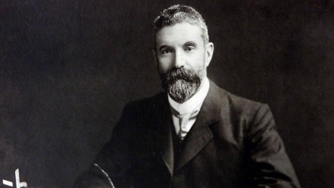 Former prime minister Alfred Deakin.