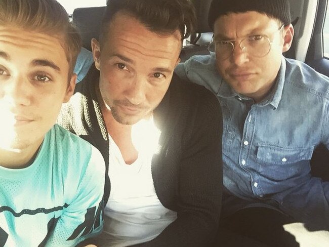 Justin Bieber hangs out with pastors of Hillsong, “Back with the two best human beings on the planet they inspire me to be better, thank you for pouring your heart on me so I can continue to pour into others #ducklips” Picture: Instagram