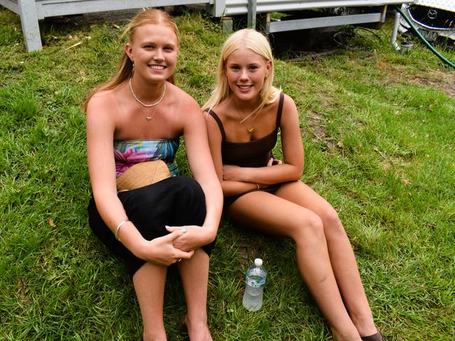 Bella Schmidt and Eva Garnham at the Alex Scott &amp; Staff Woolamai Cup on Saturday, February 8, 2025. Picture: Jack Colantuono