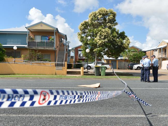 The crime scene in East Mackay