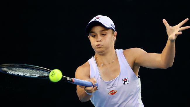 Ash Barty says she wants to ‘challenge myself to be the complete player’. Picture: AFP