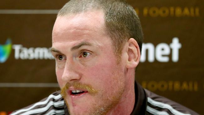 Jarryd Roughead is optimistic he can overcome his cancer diagnosis. Photo by Quinn Rooney.