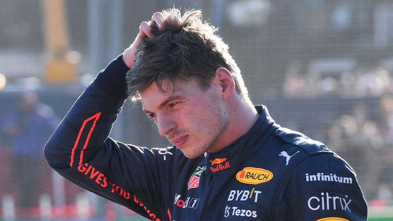 Verstappen has found himself in a legal battle with Nike. (Photo by William WEST / AFP)