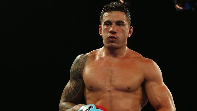 Sonny Bill Williams is in no rush to fight Barry Hall. (Photo by Chris Hyde/Getty Images)