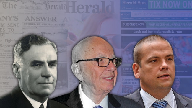 The next chapter in a media dynasty as Murdoch sons step up | Herald Sun