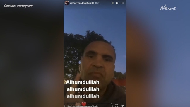 Anthony Mundine's stunning reaction to the no vote result