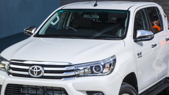 The Toyota HiLux was 2017’s top-selling model. Picture: Mark Bean