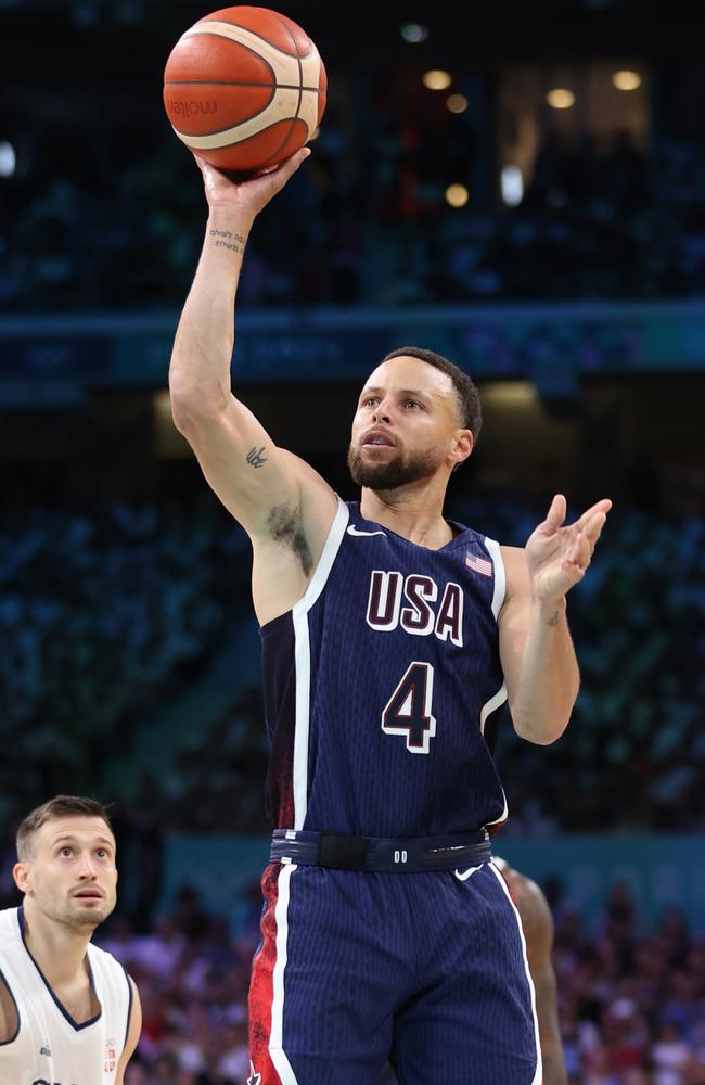 Stephen Curry is in fine form. Picture: Getty Images