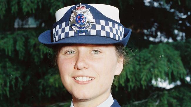 Russell St bombing victim Constable Angela Taylor.