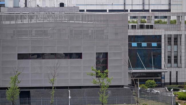 The P4 laboratory at the Wuhan Institute of Virology in Wuhan in China's central Hubei province. Photo: Hector Retamal/AFP