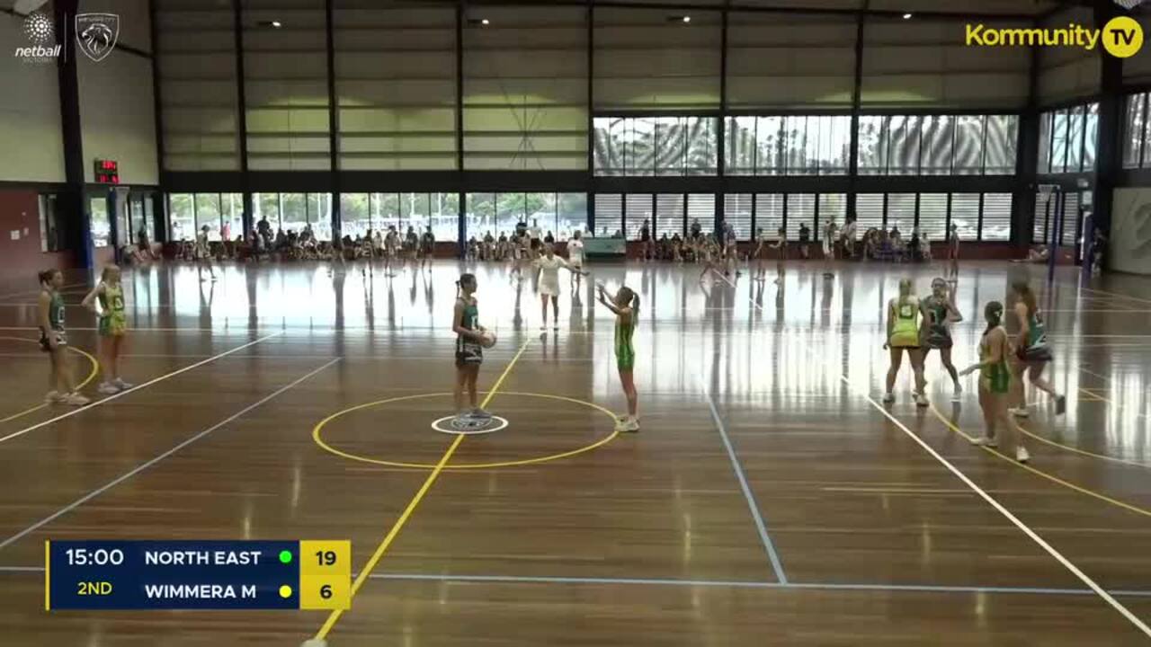 Replay: North East v Wimmera Mallee (Open)—2025 Netball Victoria State Titles Day 3