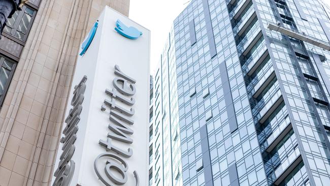 Twitter’s headquarters in San Francisco, California.