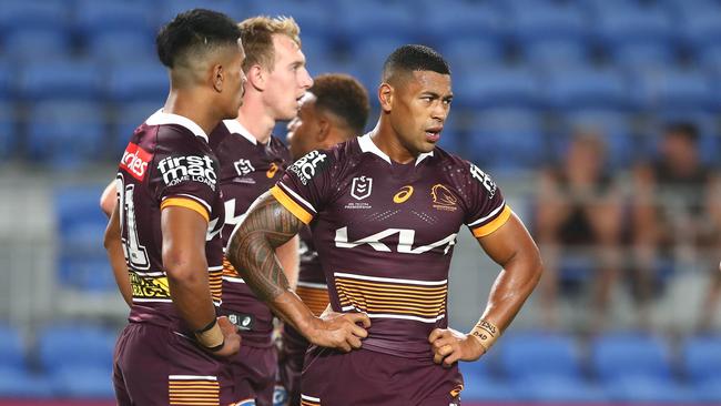 Jamayne Isaako was cast-off by the Broncos – but found the form of his life at the Dolphins under Bennett. Picture: Getty