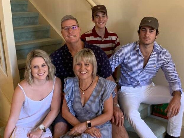 Jo Hersey and her family. Ms Hersey will contest the seat of Katherine in the upcoming 2020 election. Picture: FACEBOOK