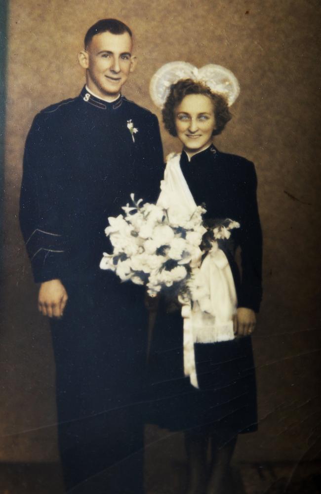 Eunice and Ray Auld are celebrating their 65th wedding anniversary on September 17. Photo: Contributed
