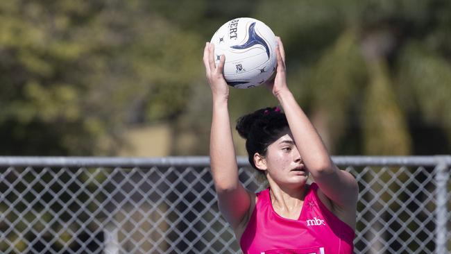 Moreton Bay College’s Rianah Childs. Picture: Renae Droop
