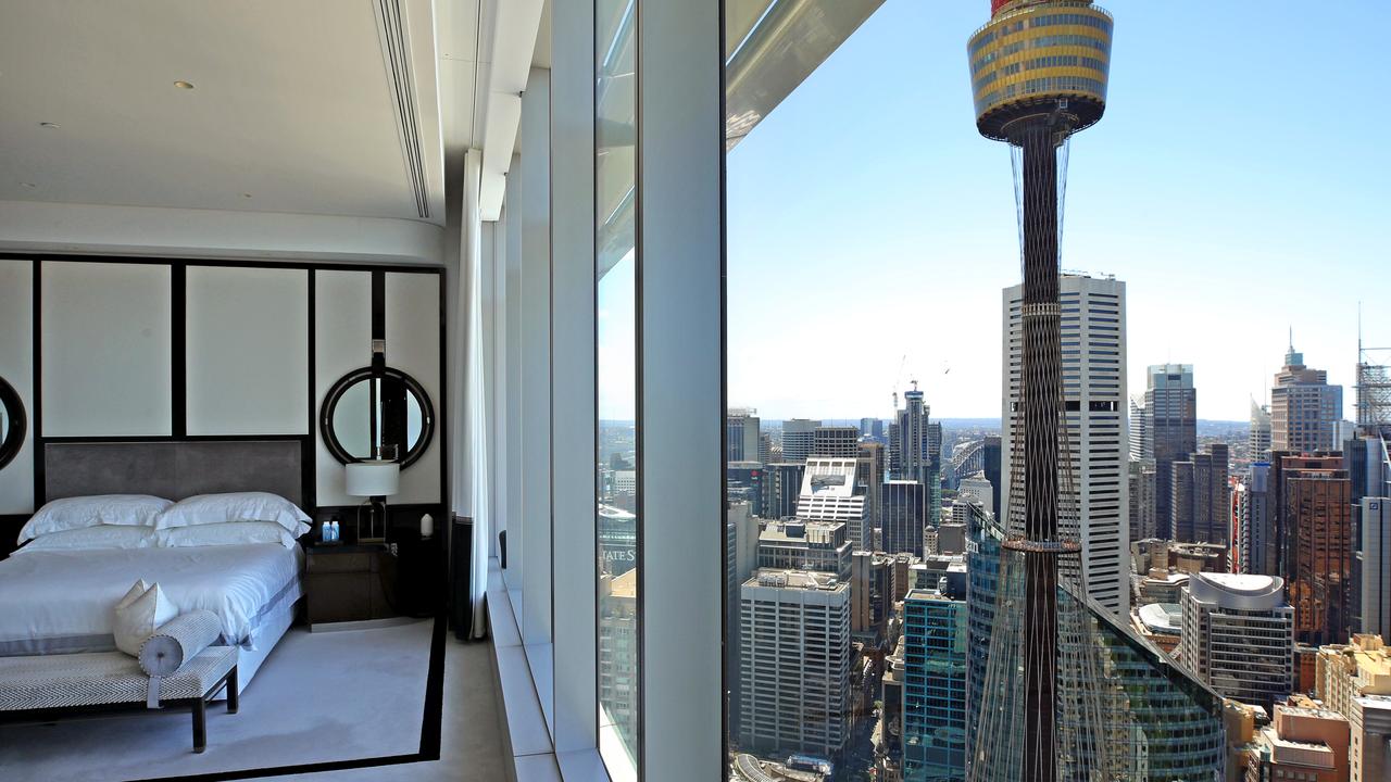The view from one of the bedrooms. Picture: Toby Zerna