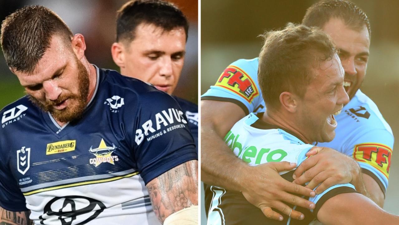 Cowboys crumble as Sharks sizzle.