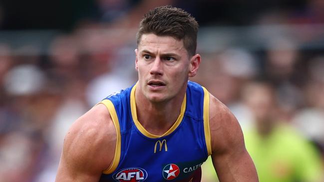 BRISBANE, AUSTRALIA - APRIL 29: Dayne Zorko of the Lions during the round seven AFL match between Brisbane Lions and Fremantle Dockers at The Gabba, on April 29, 2023, in Brisbane, Australia. (Photo by Chris Hyde/AFL Photos/via Getty Images )