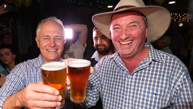 Celebration beers at the Southgate Inn in Tamworth. Picture: Lyndon Mechielsen/The Australian