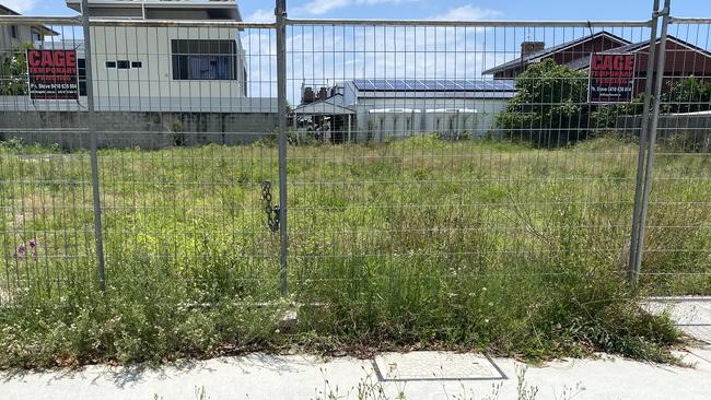 The site in Bilinga where the RSL Art Union is proposing to build apartments.