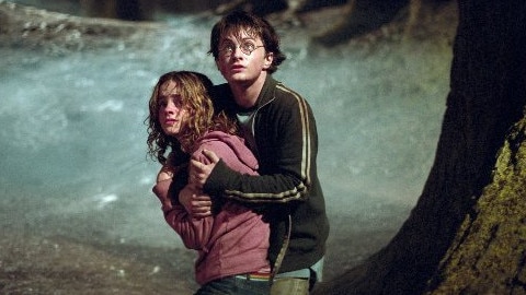 Emma Watson and Daniel Radcliffe in 'Harry Potter and the Prisoner of Azkaban’. Picture: Supplied