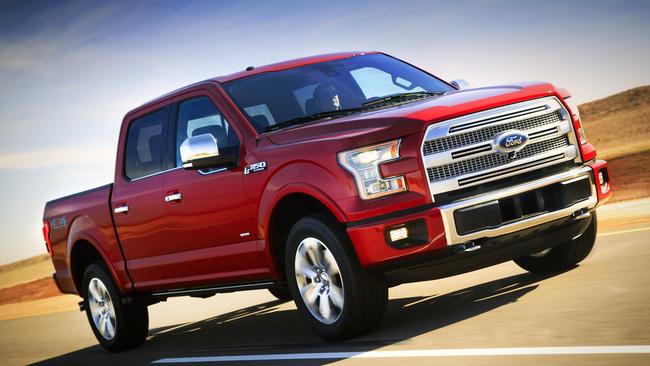 Photos of the Ford F-Series supplied in May 2015