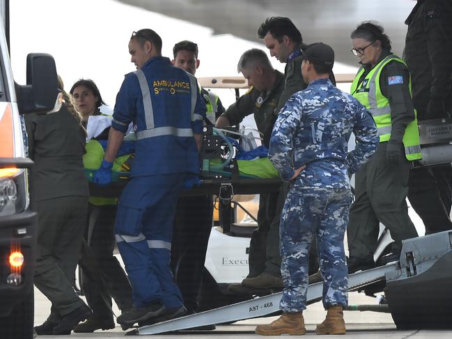 NSW Health said six survivors were being flown to Sydney for treatment. Picture: AAP