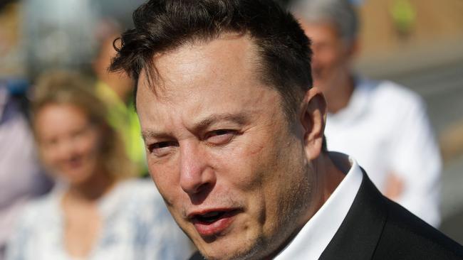 Tesla chief executive Elon Musk’s fight with Twitter over a withdrawn takeover bid next month will also reference Zatko’s claims. Picture: Odd Andersen/AFP