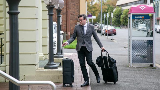 Defence counsel Patrick O'Halloran. Daryl Coates SC says there is a dearth of defence counsel like Mr O’Halloran who are able to run complex trials. Picture: Patrick Gee