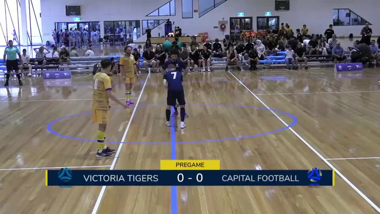 Replay: Football Victoria Tigers v Capital Football (Open Men)—2025 National Futsal Championships Day 3