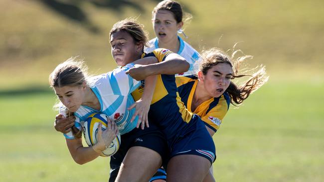 Amelia Whitaker at the Australian schools rugby championships Picture: Julian Andrews