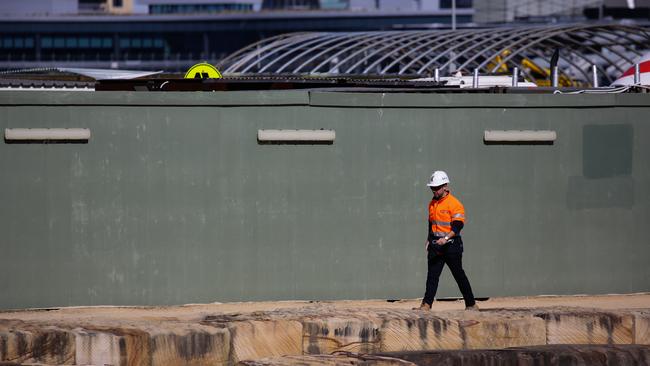 Cleanaway has been impacted by the NSW construction site lockdown. Picture: NCA Newswire /Gaye Gerard