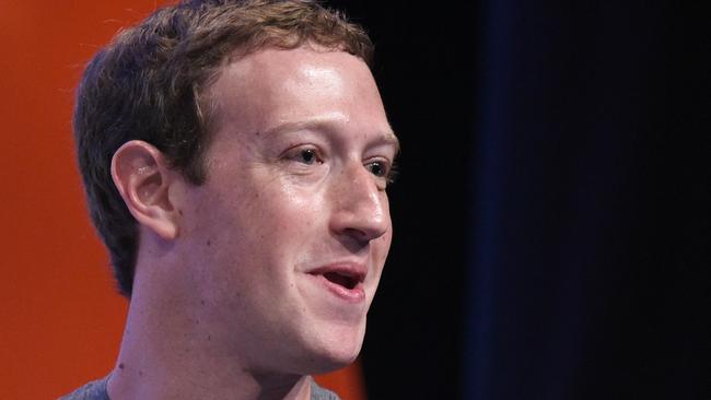 Facebook CEO Mark Zuckerberg may be asked to testify to a UK inquiry into social media manipulation. Pic: AFP