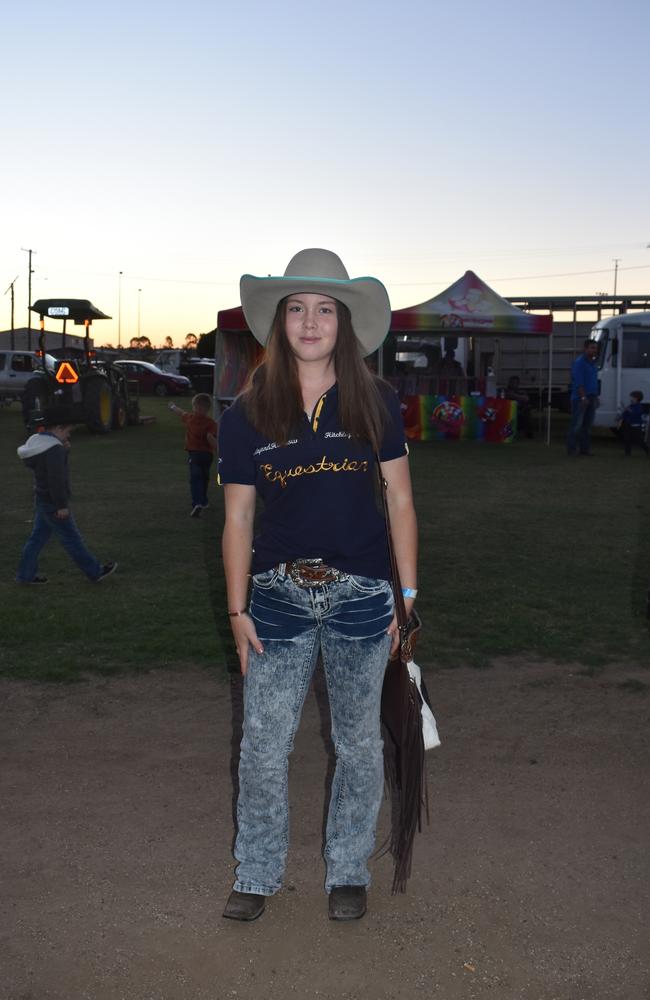 Natalie Crouch from Warwick at the 2021 Killarney Rodeo. Photo: Madison Mifsud-Ure / Warwick Daily News