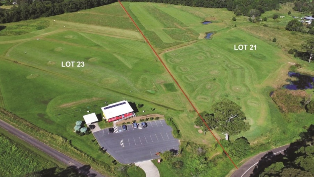 Site 23 and 21 was part of the former Eumundi Golf and Driving Range, with site 23 now converted into a nursery. Pic: Commercial Real Estate