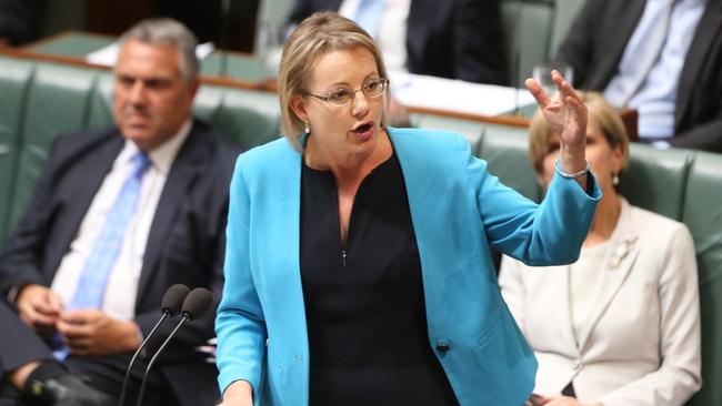 Job ID PD426700. Question Time in the House of Representatives in Parliament House in Canberra. The Minister for Health Sussan Ley, during Question Time in the House of Representatives in Parliament House Canberra. Pic by Gary Ramage